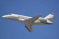N46HA @ LAX - Hawkaire - Dassault Falcon 2000EX - FLT HKI46 departing LAX RWY 25L enroute to Kansas City International Airport (KMCI) - Kansas City, Missouri.