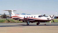 N338PC @ CCR - Pilatus turboprop - by Bill Larkins