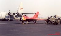 N117BR @ LFI - Mig Magic, sitting on the hot ramp waiting her turn - by Paul Perry