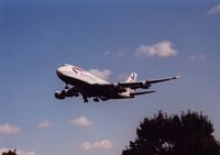 G-BNLG @ EGLL - Boeing B744 on finals Rwy 27L - air India - by Syed Rasheed