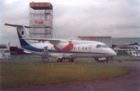 D-BDXN @ EGLF - Dornier Jet at Farnborogh Air Show - by Syed Rasheed