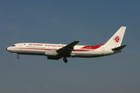 7T-VJP @ BRU - short to land on rnw 25L