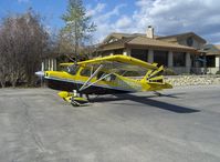 N5503H @ SZP - 1978 Bellanca 8KCAB SUPER DECATHLON, Lycoming AEIO-360, deplaning after dual instruction - by Doug Robertson