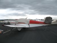 N9789R @ HWD - 1960 Beech M35 at stormy Hayward Air Terminal, CA - by Steve Nation