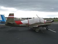 N78903 @ HWD - 1961 Mooney M20B at stormy Hayward Air Terminal, CA - by Steve Nation