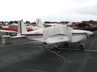 N6409L @ HWD - 1972 American Aviation AA-1A at stormy Hayward Air Terminal, CA - by Steve Nation