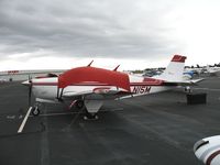 N15M @ HWD - 1964 Beech 35-B33 at stormy Hayward Air Terminal, CA - by Steve Nation