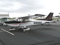 N4658G @ HWD - 1979 Cessna 172N at stormy Hayward Air Terminal, CA - by Steve Nation