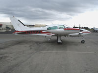 N310TE @ HWD - 1980 Cessna T310R at stormy Hayward Air Terminal, CA - by Steve Nation