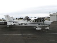 N14008 @ HWD - 2005 Cessna 172S at stormy Hayward Air Terminal, CA - by Steve Nation
