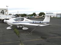 N151TW @ HWD - 1996 Diamond Aircraft DA 20-A1 at stormy Hayward Air Terminal, CA - by Steve Nation