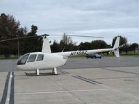 N7189Z @ SNS - SMD Vineyards 2000 Robinson R44 at Salinas, CA - by Steve Nation