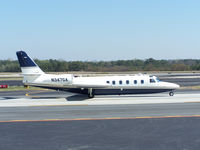 N347GA @ PDK - Taxing to Runway 2R - by Michael Martin