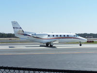 N732JR @ PDK - Taxing to Runway 2R - by Michael Martin