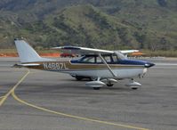 N4667L @ SZP - 1966 Cessna 172G Continental O-300 145 Hp - by Doug Robertson