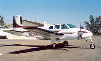 N295DE @ 103 - Twin Bonanza - by Bill Larkins
