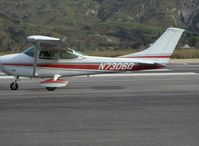 N7306Q @ SZP - 1971 Cessna 182P SKYLANE, Continental O-470 230 Hp, taxi - by Doug Robertson