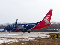OM-NGA @ KRK - Sky Europe - first time in Krakow-Balice, new aircraft, new painting - by Artur Bado?
