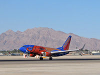 N224WN @ KLAS - Southwest Airlines - 'Slam Dunk' / 2005 Boeing 737-7H4 - by Brad Campbell
