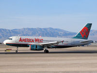 N808AW @ KLAS - America West Airlines / 1999 Airbus Industrie A319-132 - by Brad Campbell