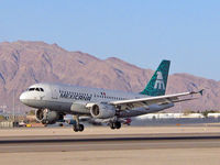 N429MX @ KLAS - Mexicana Airlines / Airbus A319-112 - by SkyNevada