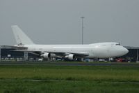 N712CK @ AMS - This all-white 747 was flying for Kalitta Air. - by Henk van Capelle