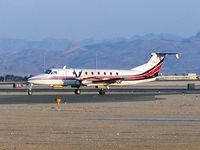 N381CR @ VGT - Scenic Air / Beech 1900C