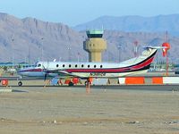 N381CR @ VGT - Scenic Air / Beech 1900C - by SkyNevada
