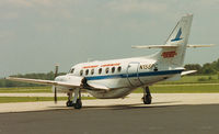 N158PC @ DAN - Piedmont Commuter June 1988 at Danville Regional - by Richard T Davis