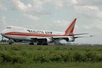 N705CK @ AMS - Kalitta Air Boeing 747 freighter at Schiphol airport. - by Henk van Capelle