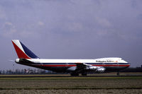 N741PR @ AMS - Philippines Air Lines 747-200 on Schiphol airport runway. - by Henk van Capelle