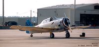 N211A @ GSB - Sharp looking SNJ, on the demo ramp but not flying