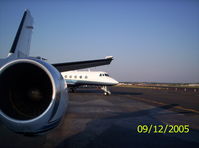 N397SC @ STS - Left Engine - by Michael Malone