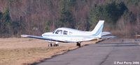 N7004F @ PVG - Piper down the taxiway, heading out