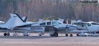 N955RH @ PVG - Another twin resting for the night