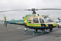N964SD @ SMO - Los Angeles County Sheriff's Department Helicopter - N964D - on display at Santa Monica Airport (KSMO). - by Dean Heald