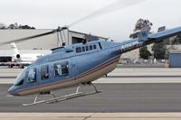 N16728 @ SMO - Helicopter N16728 (Bell 206L) lifting off - providing rides to the public at Santa Monica Airport (KSMO).