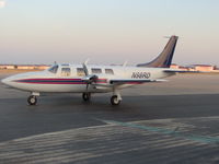 N98RD @ KRVS - 1981 Piper Aerostar - by Travis Jett
