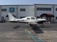 N411EE @ KRVS - 2005 Lancair Columbia 400 - by Travis Jett
