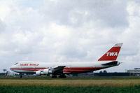 N93119 @ AMS - This 747 was destroyed off New York coastline on July 17, 1996. Sadly none of the 230 people on board flight TWA800 survived. Centre-fuel-tank explosion. - by Henk van Capelle