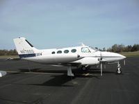 N6266Q @ AUN - Auburn Flying Service 1966 Cessna 401A at Auburn Municipal Airport, CA - by Steve Nation