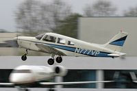 N777VP @ SMO - Piper Cherokee PA28-151 (N777VP) departing RWY 21 at Santa Monica Municipal Airport (KSMO).