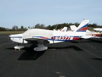 N4377W @ AUN - 1984 Piper PA-28-161 with cover at Auburn Municipal Airport, CA - by Steve Nation