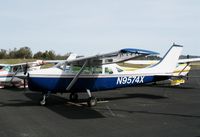N4377W @ AUN - very nice 1962 Cessna 210B at Auburn Municipal Airport, CA - by Steve Nation