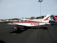 N7601W @ AUN - 1964 Piper PA-28-180 at Auburn Municipal Airport, CA - by Steve Nation