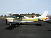 N6116B @ AUN - Sierra Brokers Real Estate 1978 Cessna T210M at Auburn Municipal Airport, CA - by Steve Nation