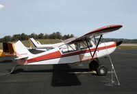 N68564 @ AUN - 1972 Bellanca 7GCB with oversized tires and minus rudder at Auburn Municipal Airport, CA - by Steve Nation