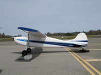 N2915D @ AUN - 1955 Cessna 170B at Auburn Municipal Airport, CA - by Steve Nation