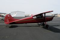 N2238D @ AUN - sharp paint job on 1952 Cessna 170B at Auburn Municipal Airport, CA - by Steve Nation