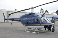 N96BM @ SMO - Pasadena PD helicopter N96BM on display at Santa Monica Municipal Airport (KSMO).